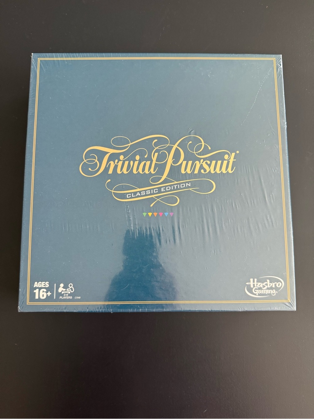 Hasbro Trivial Pursuit Classic Edition - Blue and Gold Packaging
